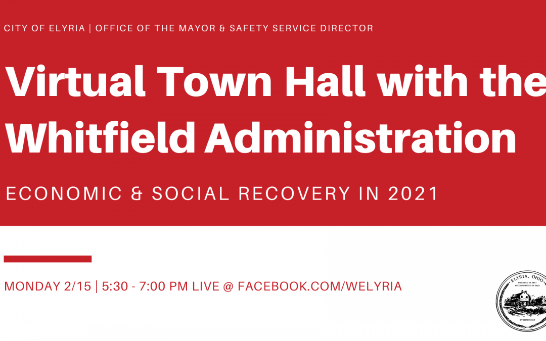 Register for the Virtual Town Hall with the Whitfield Administration