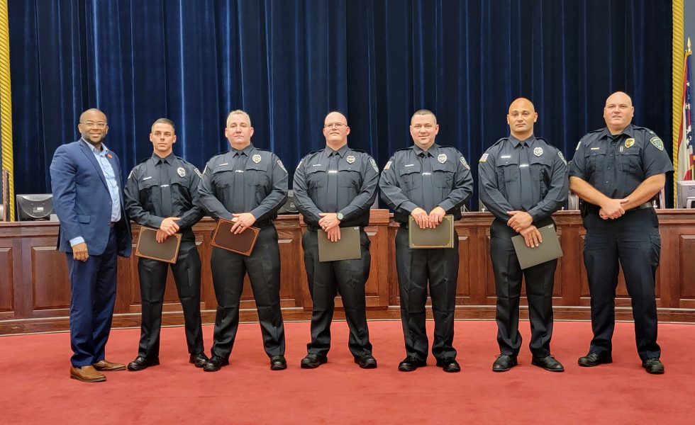 Elyria Welcomes Five New Police Officers | City of Elyria