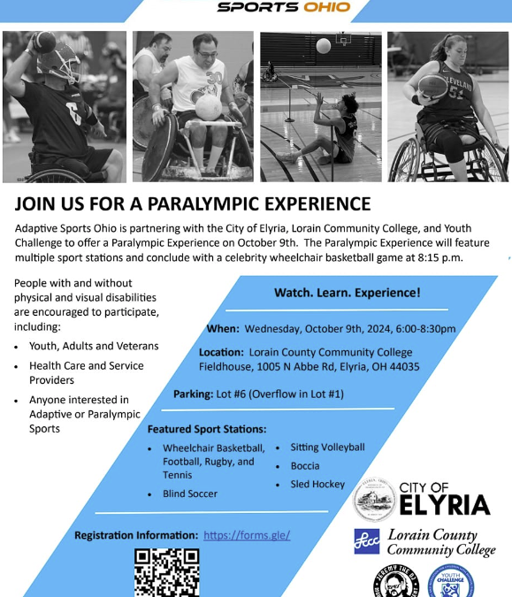 Adaptive Sports to host Paralympic Experience in Elyria